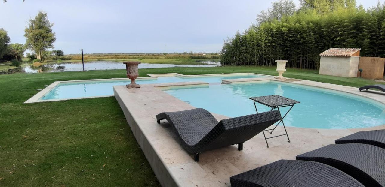 Mas Du Versadou, Dans Un Espace Naturel Protege, Piscine Couverte Chauffee Toute L'Annee, Spa Et Salle De Jeux Saint-Gilles  Eksteriør bilde